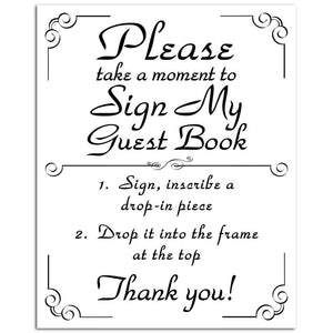 Deluxe Guest Book Sign