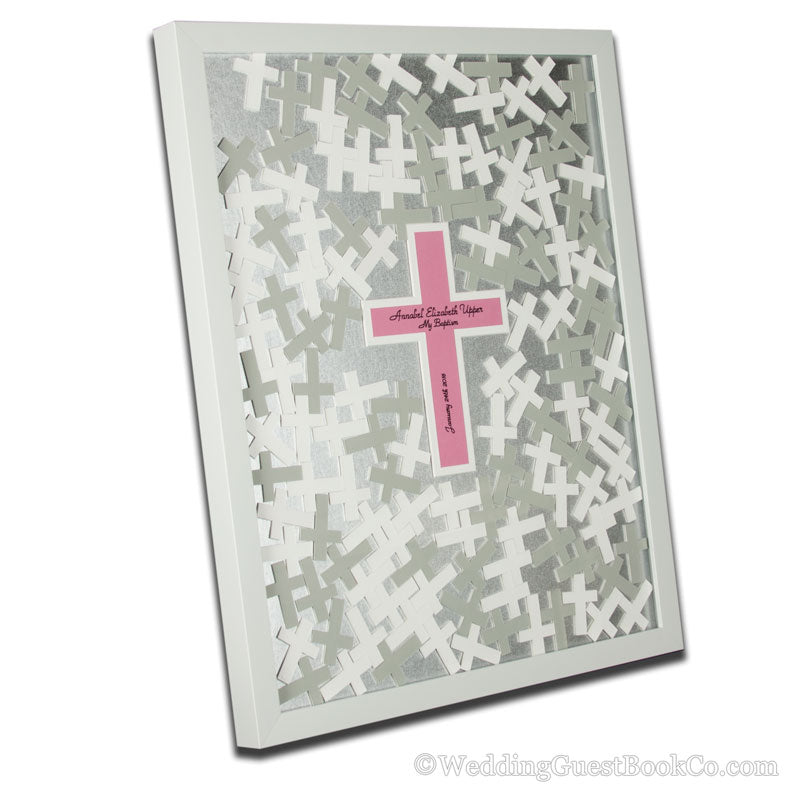 Drop in Crosses Guest Book
