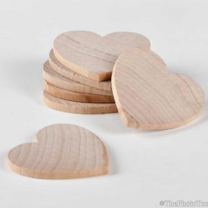 Set of 25 Extra Hearts for Guest Books